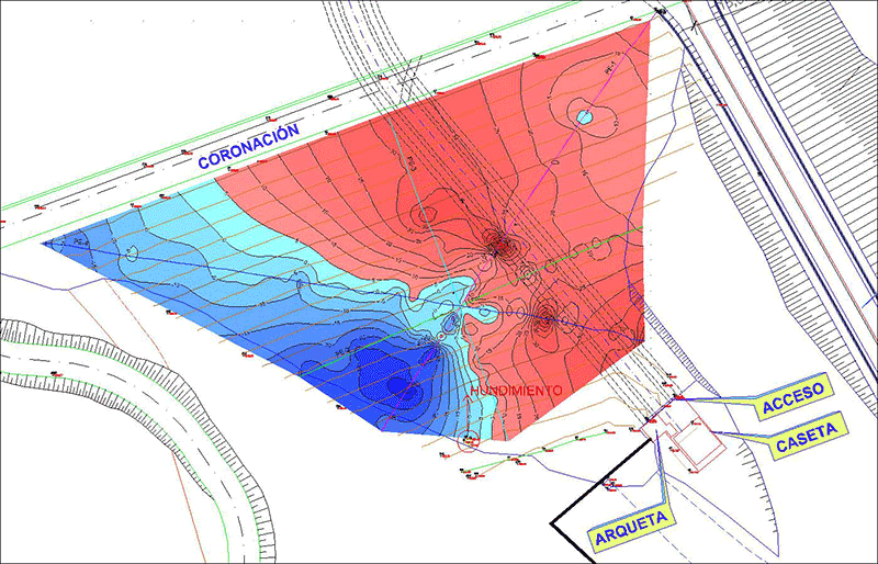 Isopotential map