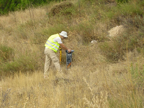 Search for gas pipelines