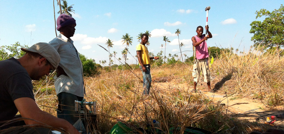Study for hydrogeology in Mozambique