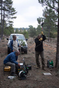 Seismic refraction data acquisition