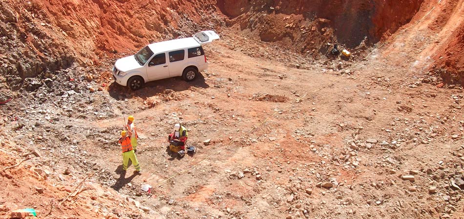 Study in civil works by Seismic refraction