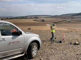 Field work for VES