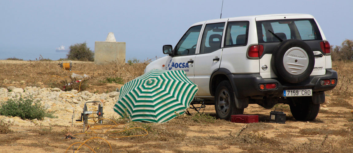 Electrical tomography in Morocco